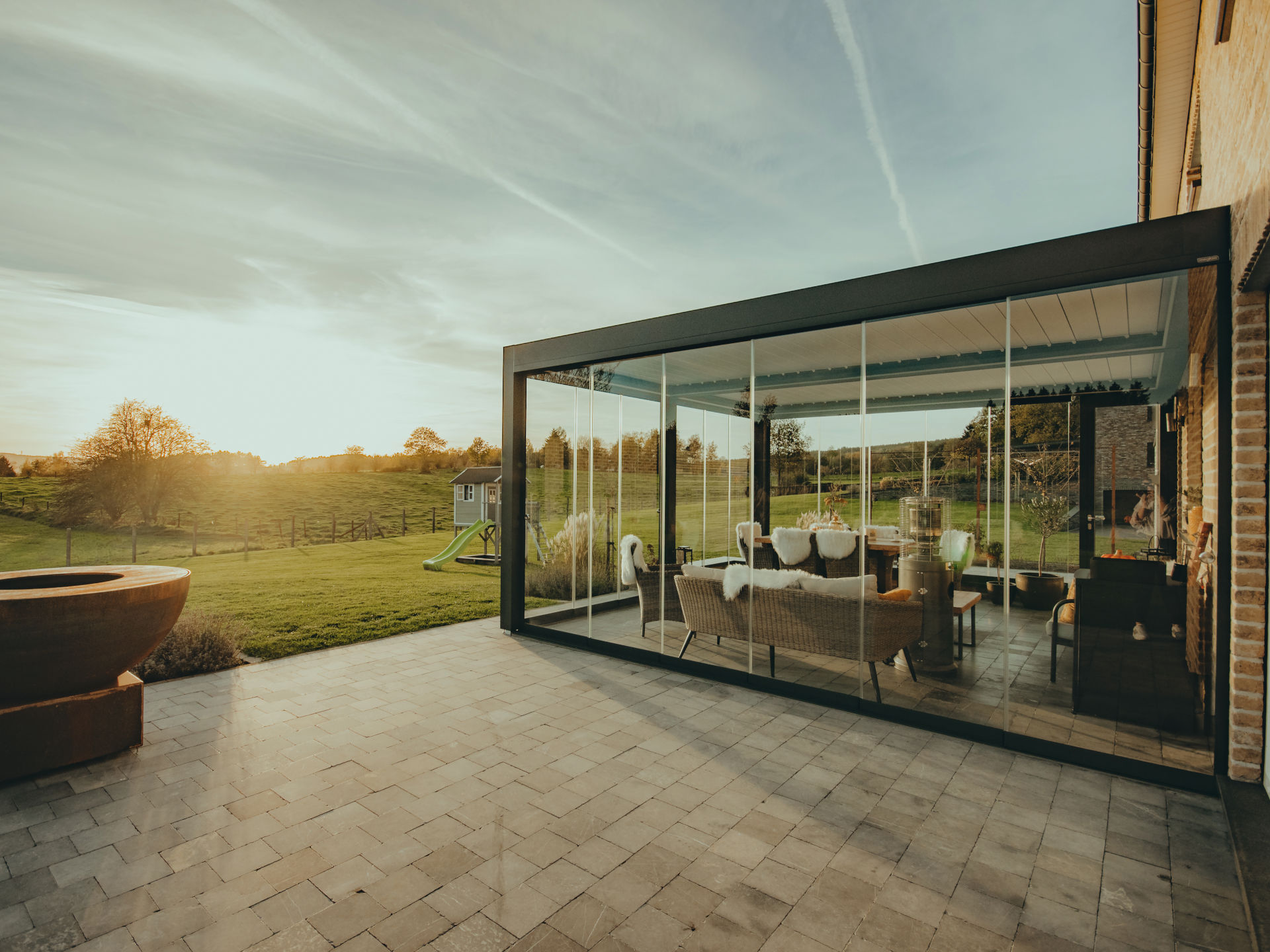 Aluminium pergola Stavanger fra Uteluksus
