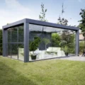 Terrassetak med glass Cube