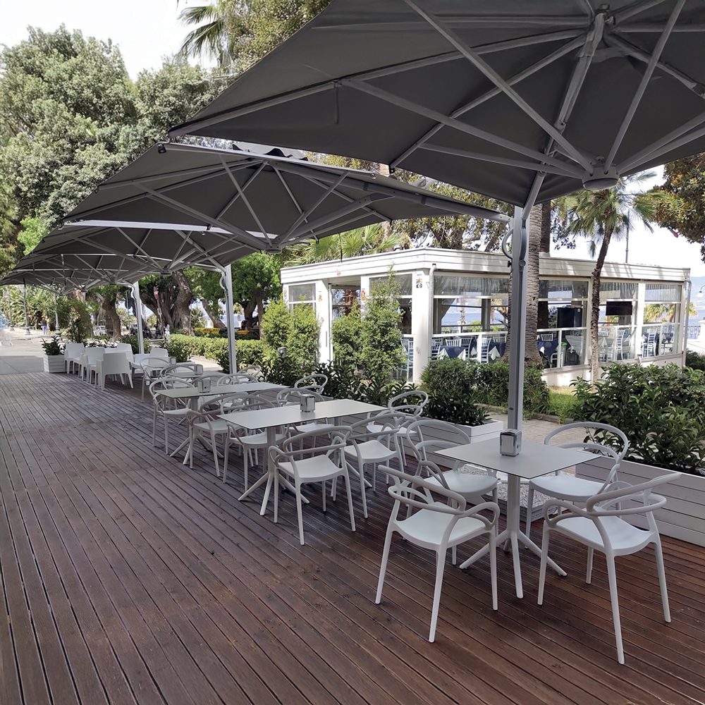 parasoll uteservering uteluksus 3