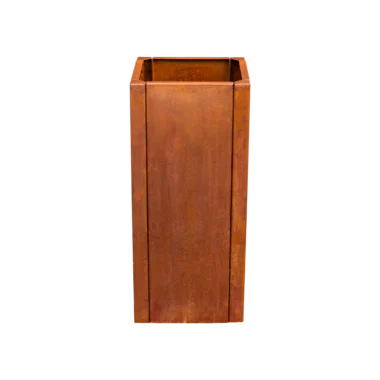 Blomsterpotte Blomsterkasse i cortenstål – Kongen