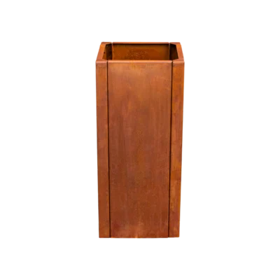 Blomsterpotte Blomsterkasse i cortenstål – Kongen