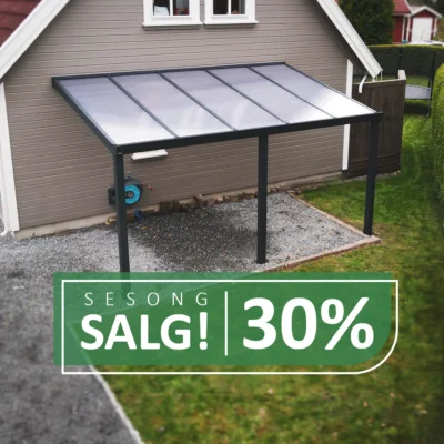 Carport Nord Roof B300 sesongsalg