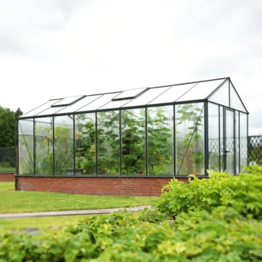 Klassisk drivhus – Entusiast Mur 236