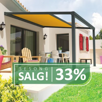 Pergola med duktak OSLO