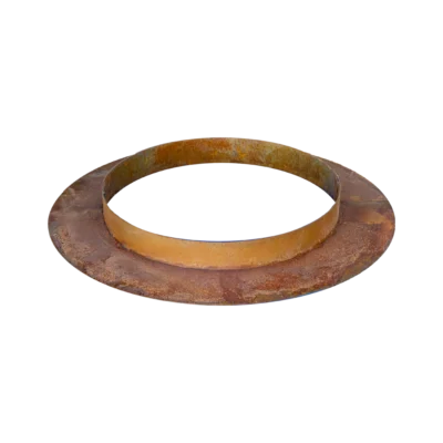 Ring i cortenstål for robotklipper