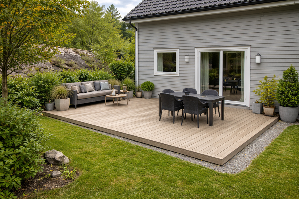 Terrasse eller platting – hva er forskjellen