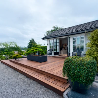 Vedlikeholdsfri aluminium terrasse