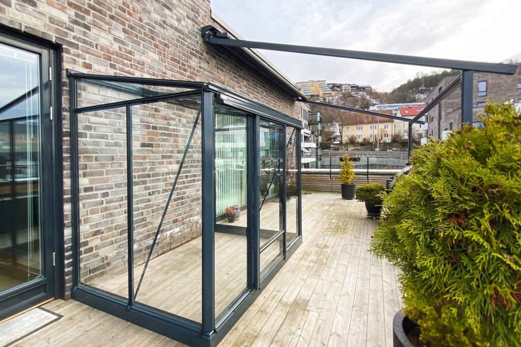 Veggdrivhus gir mer rom til huset