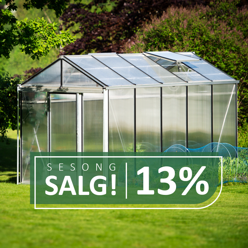 aluminium drivhus ENTUSIAST